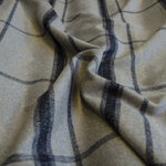 Tissu Mouflon à Carreaux Gris Clair - Ribes y Casals