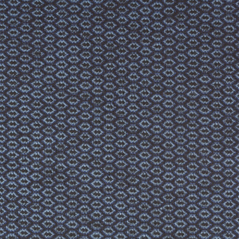 Maille Jacquard Aztèque Bleu - Ribes y Casals