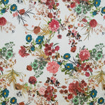 Tissu Stretch Flamenco Kimono Blanc - Ribes y Casals