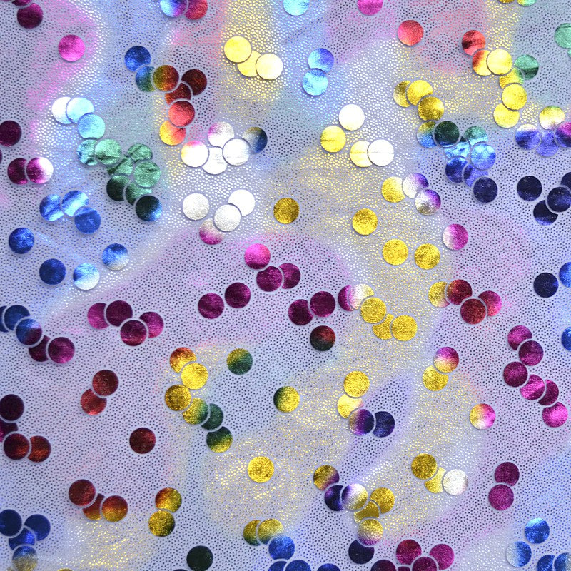 Organza Carnaval Pois Bleu - Ribes y Casals