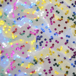 Organza Carnaval Pois Celeste - Ribes y Casals