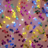 Organza Carnaval Pois Grenat - Ribes y Casals