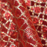 Organza Lamé Rouge - Ribes y Casals