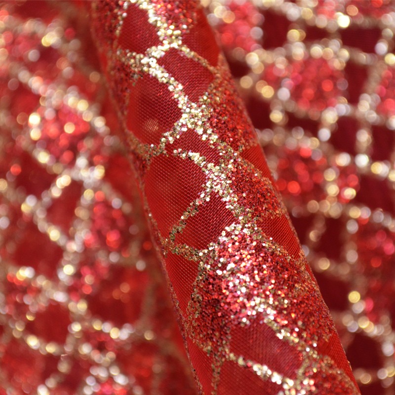 Organza Lamé Rouge - Ribes y Casals