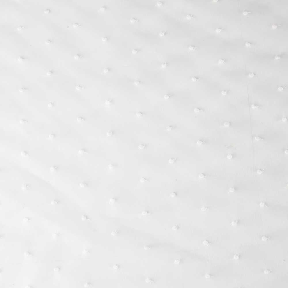 Organza Plumeti Broderie Blanc - Ribes y Casals