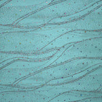 Organza Paillettes Aigue-Marine - Ribes y Casals