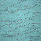 Organza Paillettes Aigue-Marine - Ribes y Casals