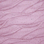 Organza Paillettes Pourpre Lilas Clair - Ribes y Casals