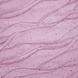 Organza Paillettes Pourpre Lilas Clair - Ribes y Casals