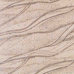 Organza Paillettes Marron - Ribes y Casals