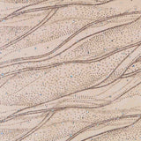 Organza Paillettes Marron - Ribes y Casals