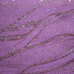 Organza Paillettes Pourpre - Ribes y Casals