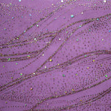 Organza Paillettes Pourpre - Ribes y Casals