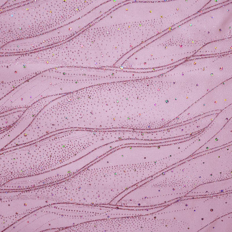 Organza Paillettes Rose - Ribes y Casals