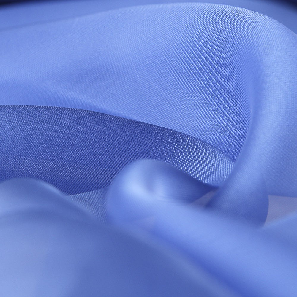Organza Satinée Bleu Soutenu - Ribes y Casals