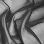Organza de Soie Naturelle Noir - Ribes y Casals