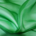 Organza de Soie Naturelle Vert Pomme - Ribes y Casals