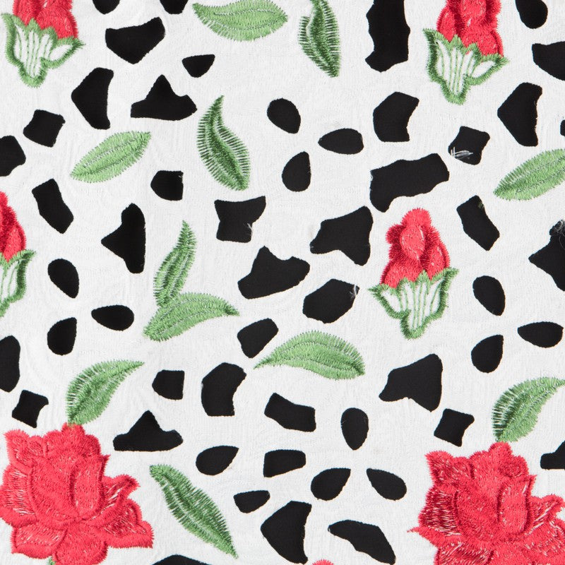 Tissu Otoman Ajouré Blanc - Ribes y Casals