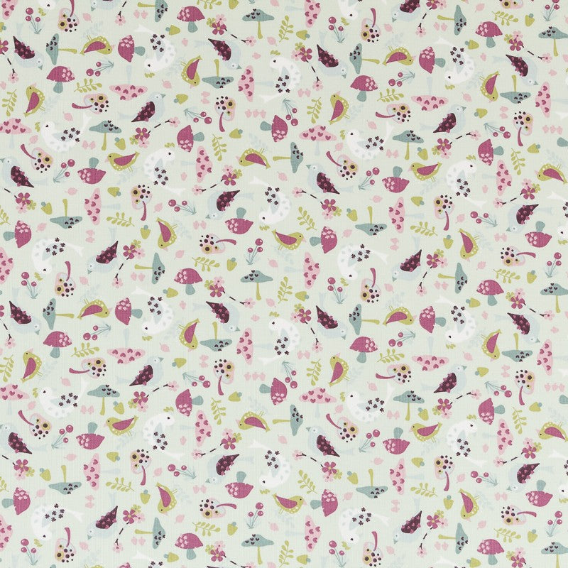 Tissu Velours Coton Mountain Vert - Ribes y Casals