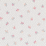 Tissu Velours Coton Poussins Écru - Ribes y Casals