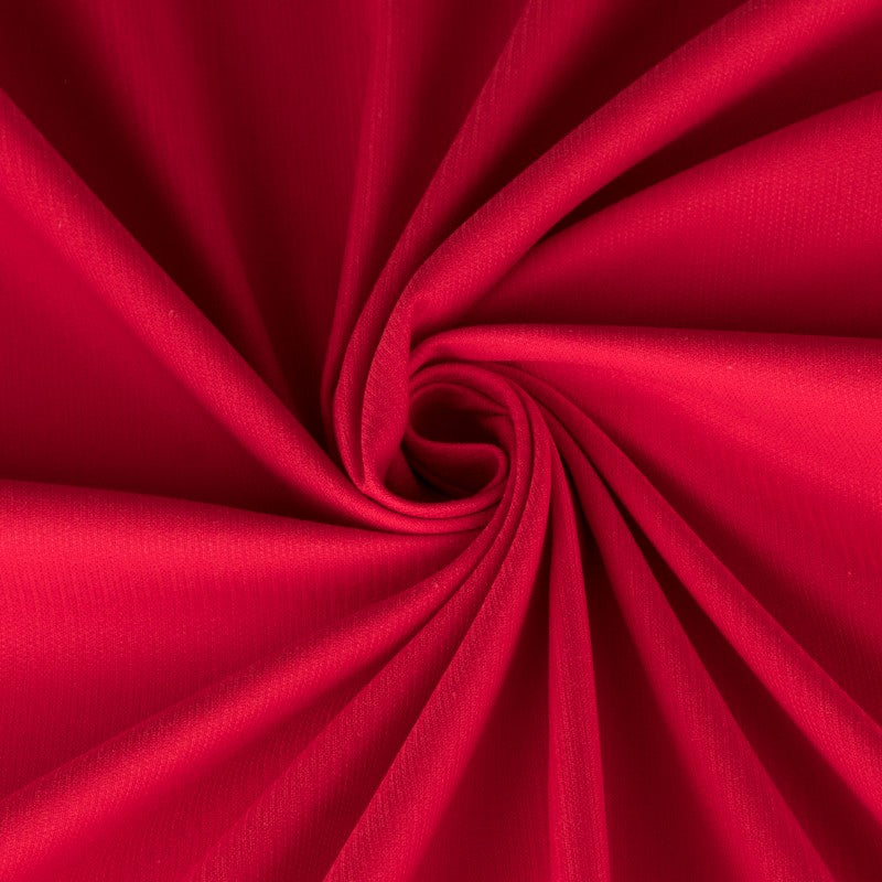 Tissu Velours Coton Rouge Intense - Ribes y Casals