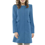 Velours Grosses Côtes Bleu - Ribes y Casals