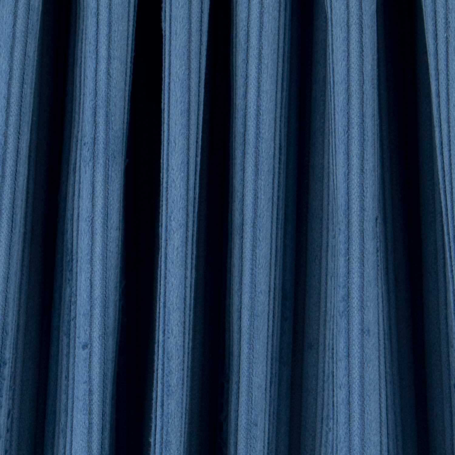 Velours Grosses Côtes Bleu - Ribes y Casals