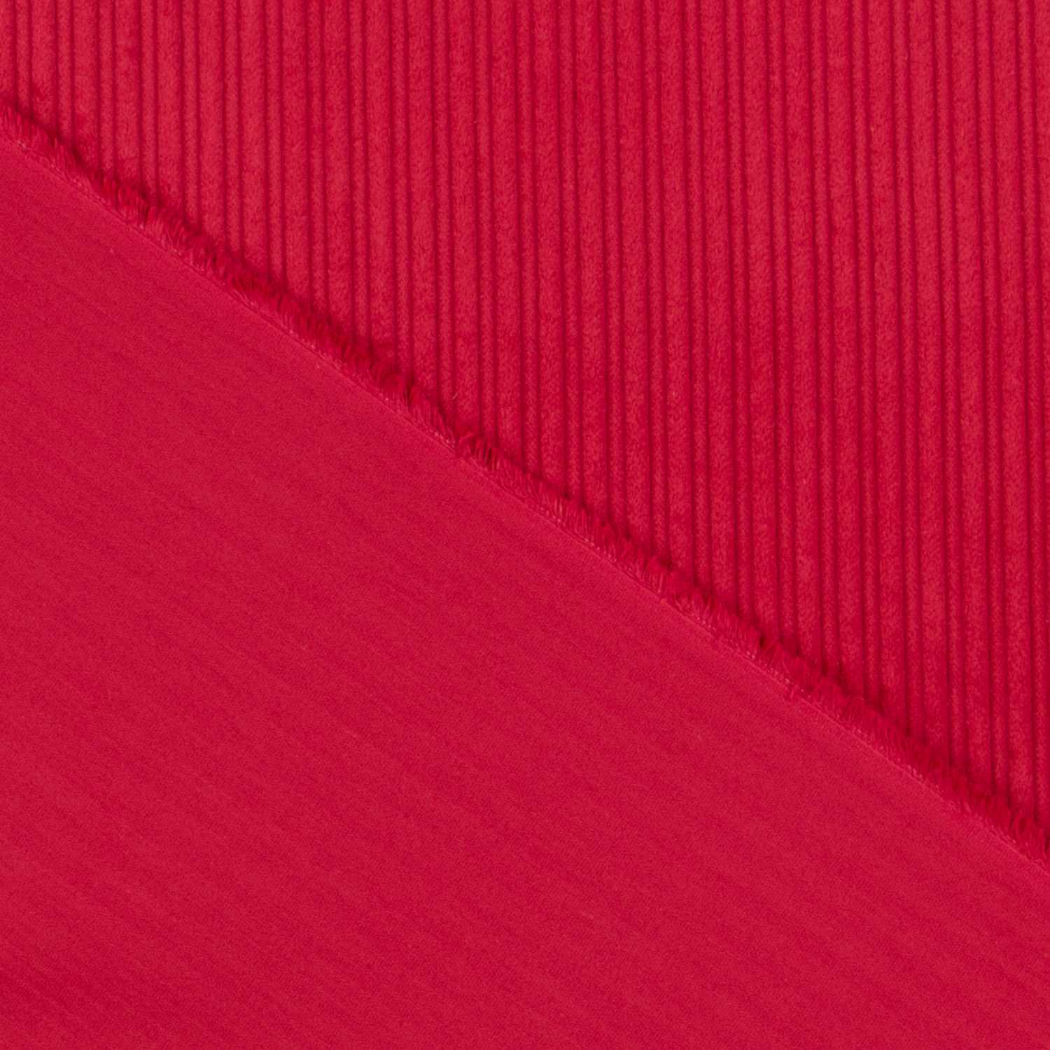 Velours Grosses Côtes Rouge - Ribes y Casals