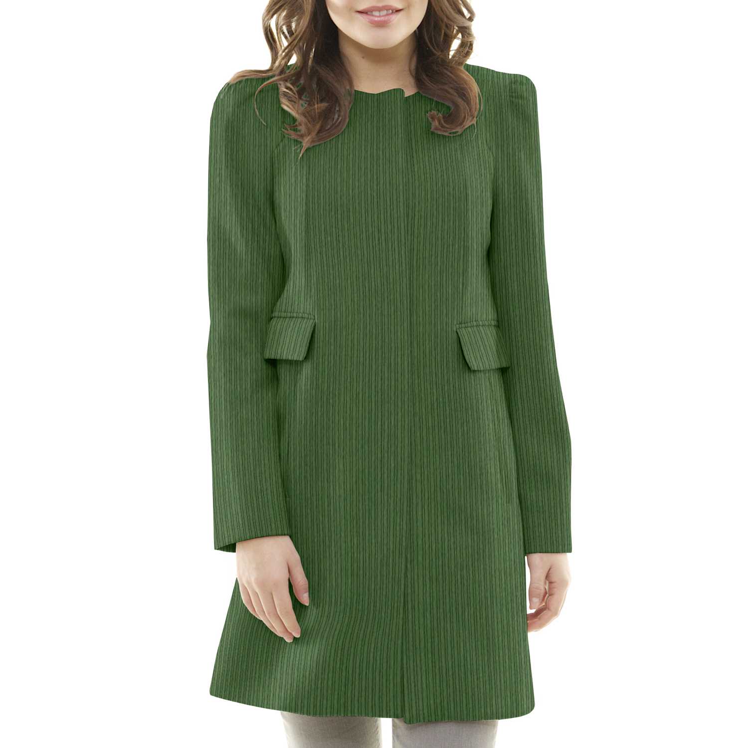 Velours Grosses Côtes Vert - Ribes y Casals