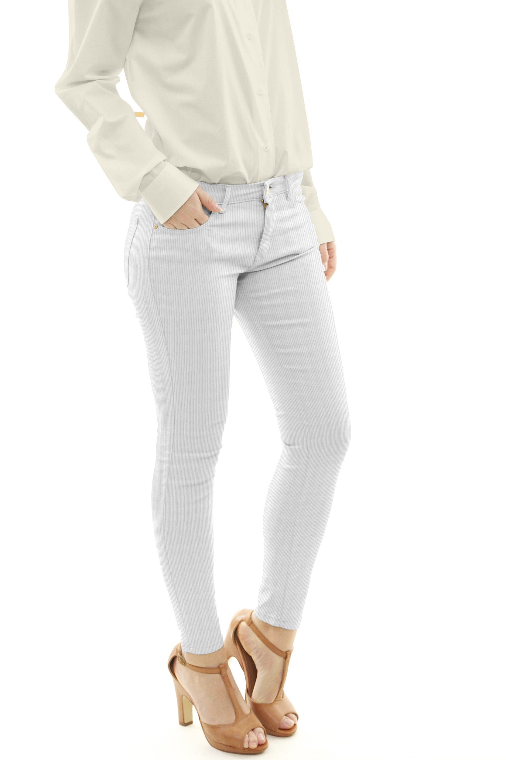 Velours Côtelé Blanc - Ribes y Casals