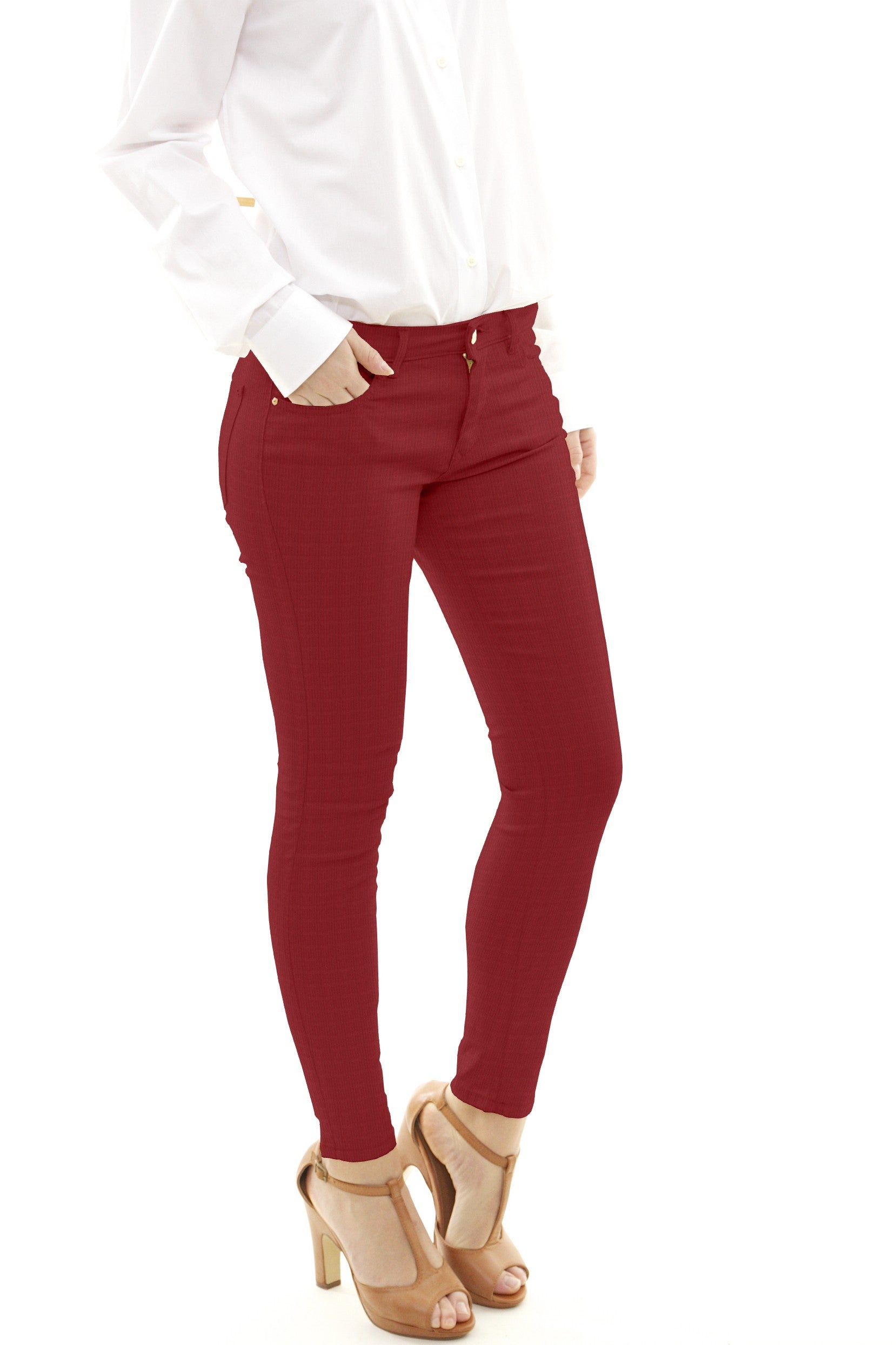 Tissu Daim rouge - Ribes y Casals