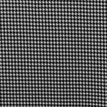 Tissu Pied de Poule Blanc Noir - Ribes y Casals