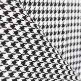 Tissu Pied de Poule Mini Noir - Ribes y Casals