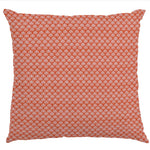 Tissu Patchwork Éventails Orange - Ribes y Casals