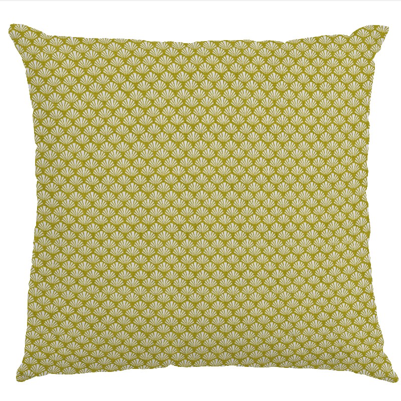 Tissu Patchwork Éventails Pistache - Ribes y Casals