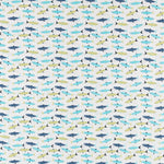 Tissu Patchwork Aquarium Bleu Vert - Ribes y Casals