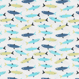 Tissu Patchwork Aquarium Bleu Vert - Ribes y Casals