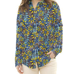 Tissu Patchwork Africain Bleu - Ribes y Casals