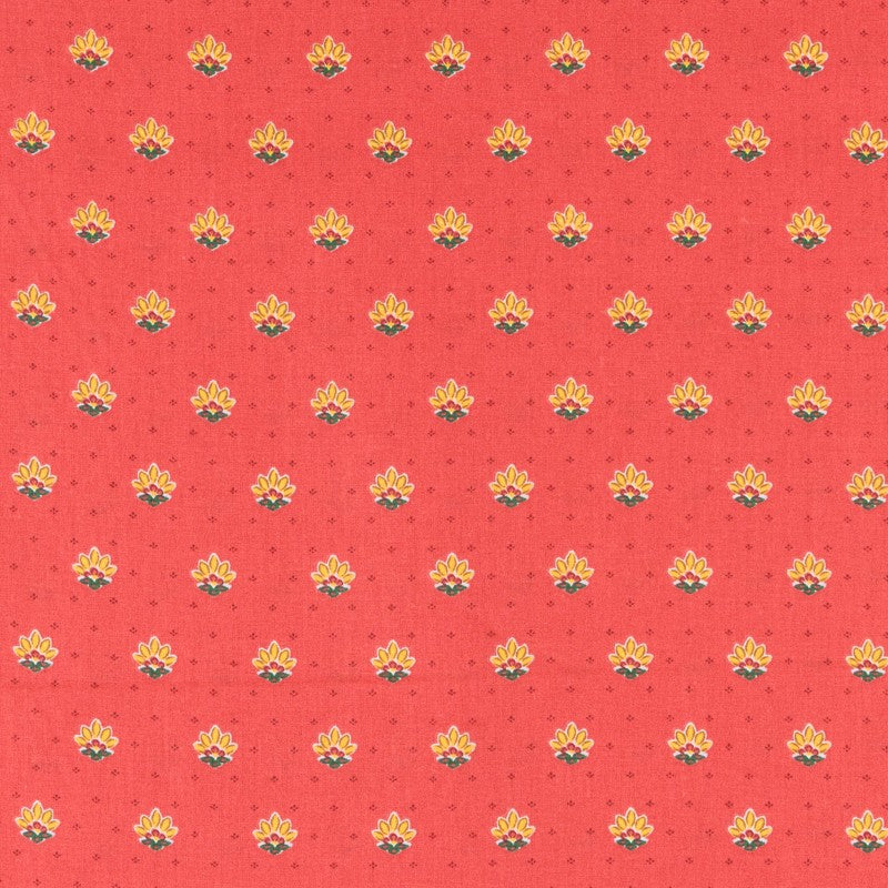 Tissu Patchwork Beaucaire Rouge - Ribes y Casals