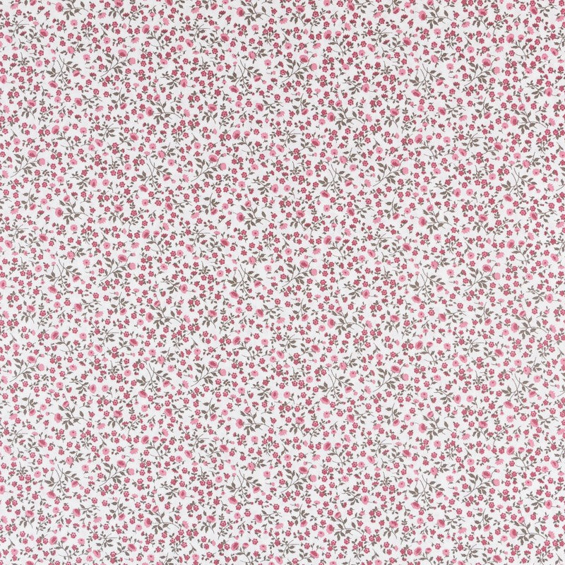 Tissu Patchwork Bouquet Fuchsia - Ribes y Casals