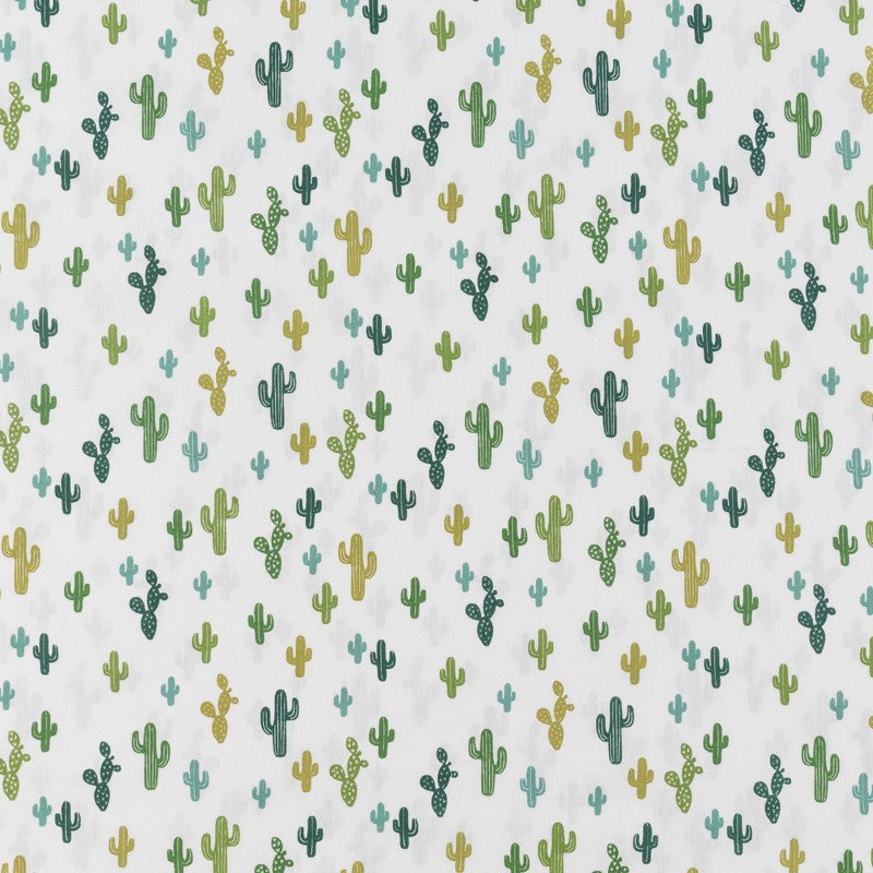 Tissu Patchwork Cactus Vert - Ribes y Casals