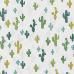 Tissu Patchwork Cactus Vert - Ribes y Casals