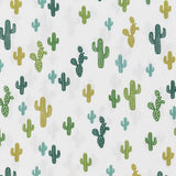 Tissu Patchwork Cactus Vert - Ribes y Casals