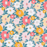 Tissu Patchwork Camille Vert d&#39;Eau - Ribes y Casals