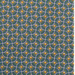 Tissu Patchwork Cercles Jaune - Ribes y Casals