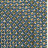 Tissu Patchwork Cercles Jaune - Ribes y Casals