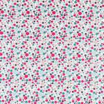 Tissu Patchwork Cercles Fuchsia - Ribes y Casals