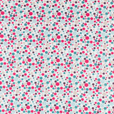 Tissu Patchwork Cercles Fuchsia - Ribes y Casals