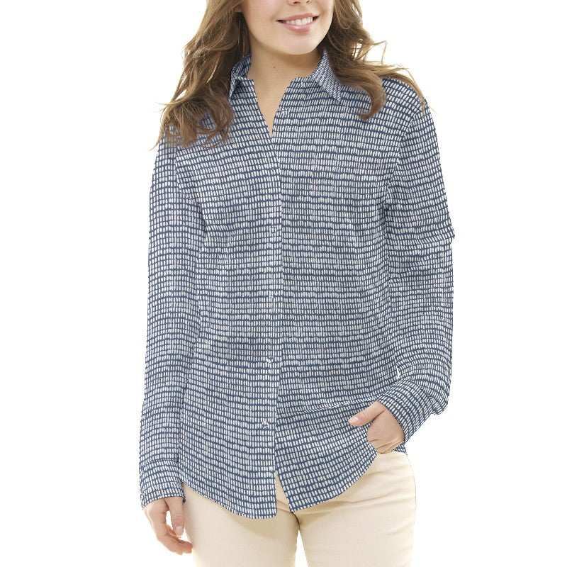 Tissu Patchwork Tirets Bleu - Ribes y Casals