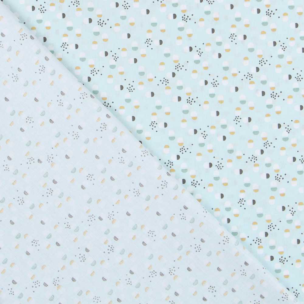 Tissu Patchwork Cuppa Vert - Ribes y Casals